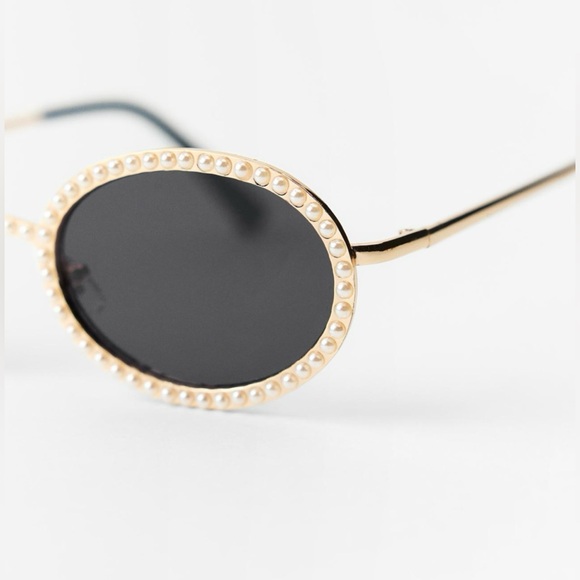 ZARA PEARL SUNGLASSES! NWT! - Picture 3 of 3